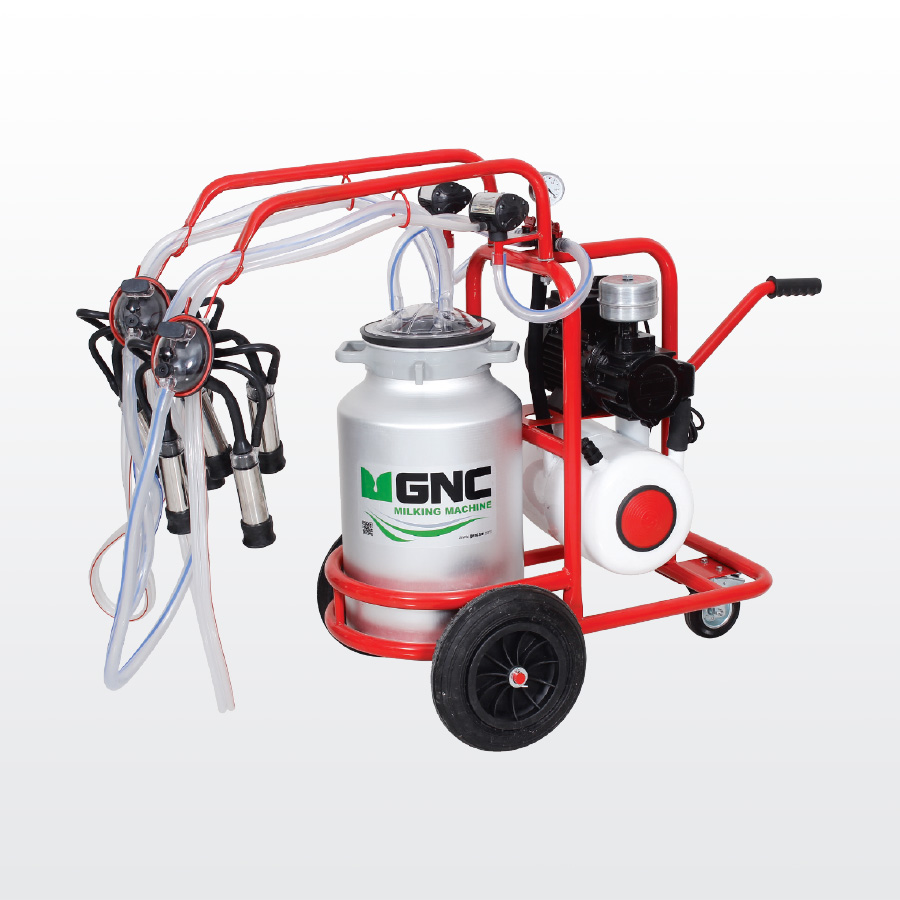 Produktbild: Gençtar Mobile Melkmaschinen · GNC-SYM-40.8/3-A