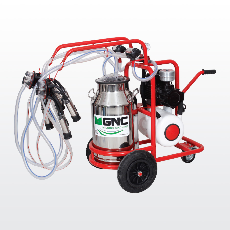 Produktbild: Gençtar Mobile Melkmaschinen · GNC-SYM-40.8/3-P
