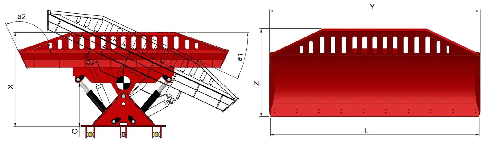 Torkon Laadmachine-aanbouwdelen · TRK-HLS 3